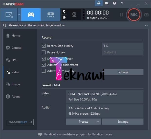 برنامج Bandicam ضمن أفضل برامج تصوير الألعاب فيديو لعام 2025