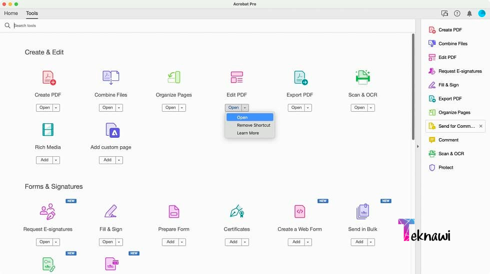 برنامج Adobe Acrobat Standard في صدارة أفضل برامج تعديل ملفات PDF لعام 2025 