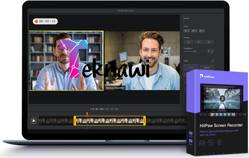  برنامج HitPaw Screen Recorder أحد أفضل برامج تصوير الشاشة فيديو
