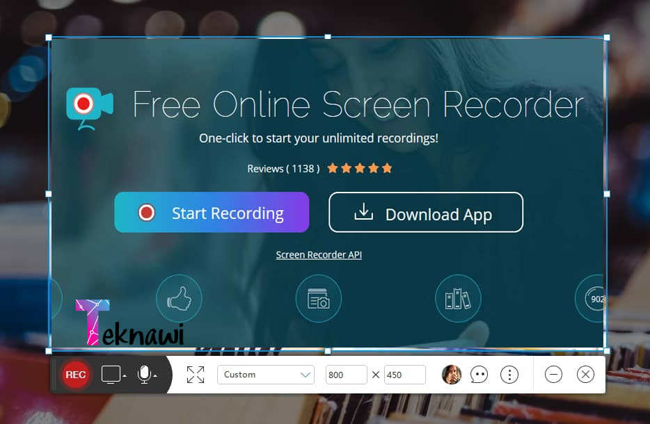 برنامج Apowersoft من برامج تصوير الشاشة فيديو بدون علامة مائية