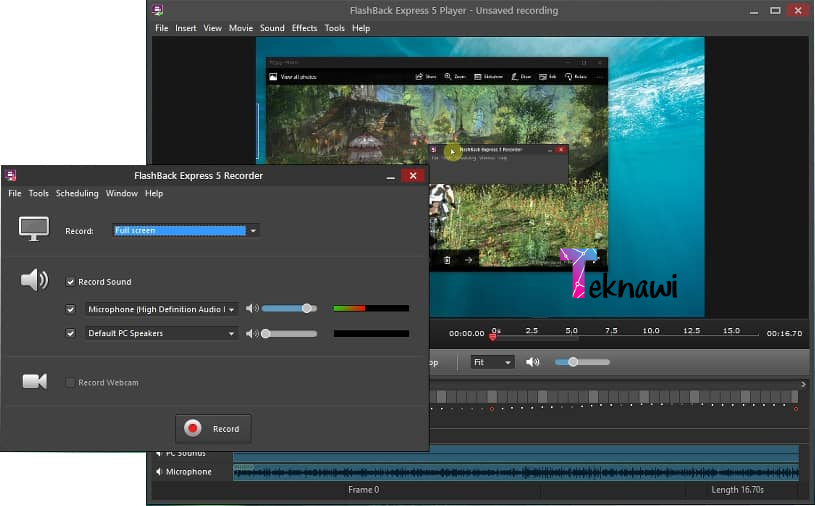 برنامج FlashBack Express في نهاية قائمة أفضل برامج تصوير الشاشة فيديو لعام 2024