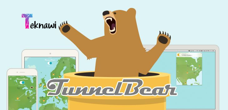  برنامج TunnelBear ضمن قائمة أفضل برامج VPN المجانية