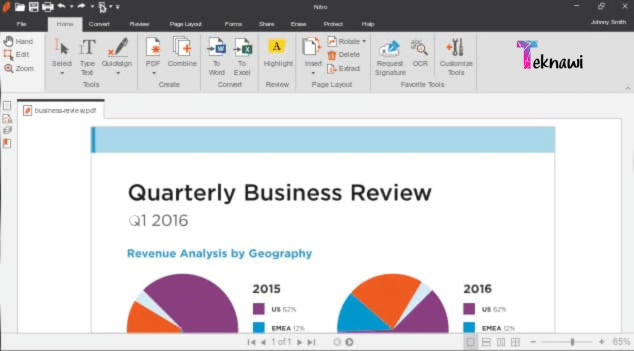 برنامج Nitro PDF to Word Converter من أفضل تطبيقات تحويل PDF إلى Word في العام الحالي