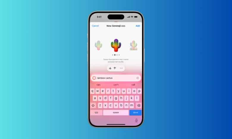 كيف تصمم رموزًا تعبيرية بالذكاء الاصطناعي على iOS 18.2؟