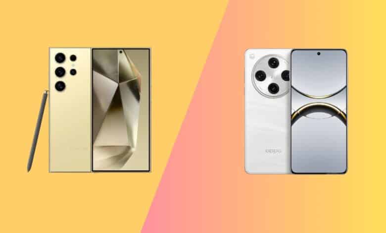 مقارنة شاملة بين هاتفي Oppo Find X8 و Galaxy S24